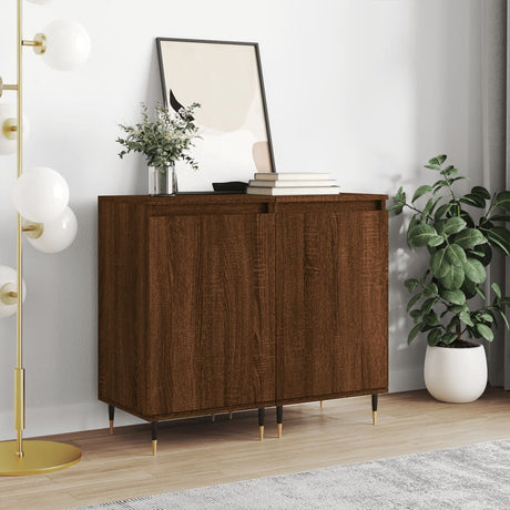Sideboards 2 Pcs 40X35X70 Cm Engineered Wood