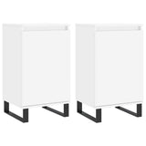 Sideboards 2 Pcs 40X35X70 Cm Engineered Wood