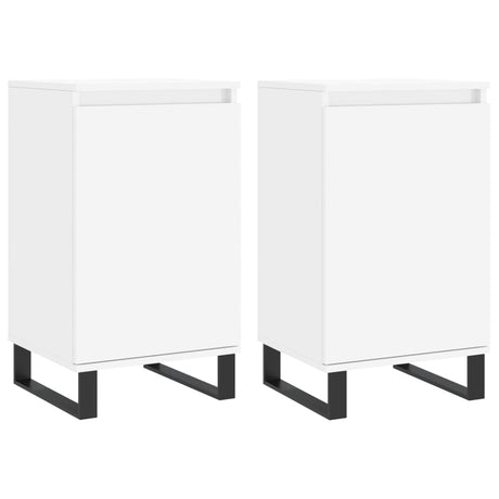 Sideboards 2 Pcs 40X35X70 Cm Engineered Wood