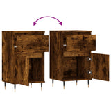 Sideboard Smoked Oak 40x35x70 cm Engineered Wood