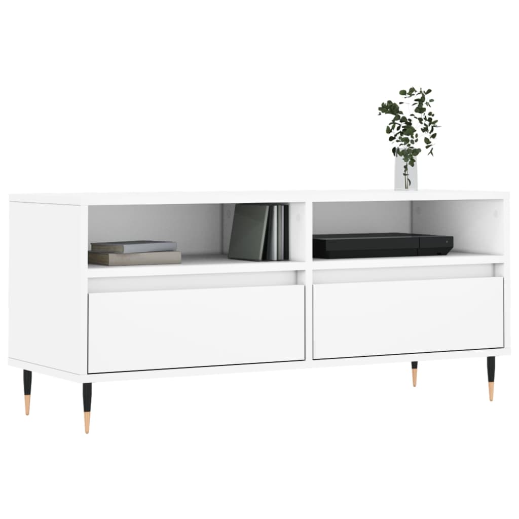 Tv Cabinet 100X34.5X44.5 Cm Engineered Wood