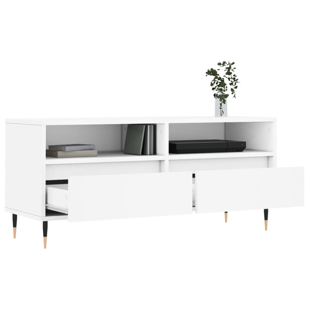 Tv Cabinet 100X34.5X44.5 Cm Engineered Wood