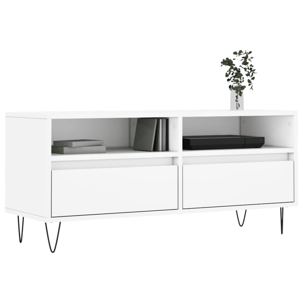 Tv Cabinet 100X34.5X44.5 Cm Engineered Wood