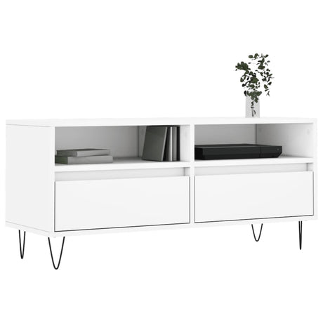 Tv Cabinet 100X34.5X44.5 Cm Engineered Wood