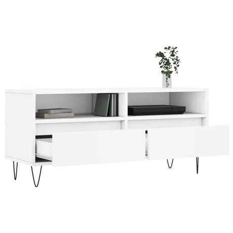 Tv Cabinet 100X34.5X44.5 Cm Engineered Wood