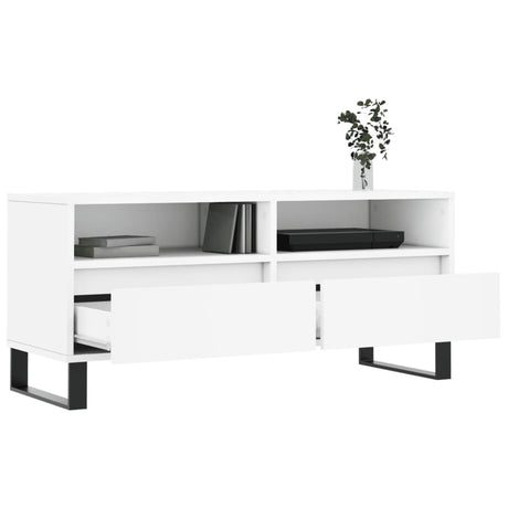 Tv Cabinet 100X34.5X44.5 Cm Engineered Wood