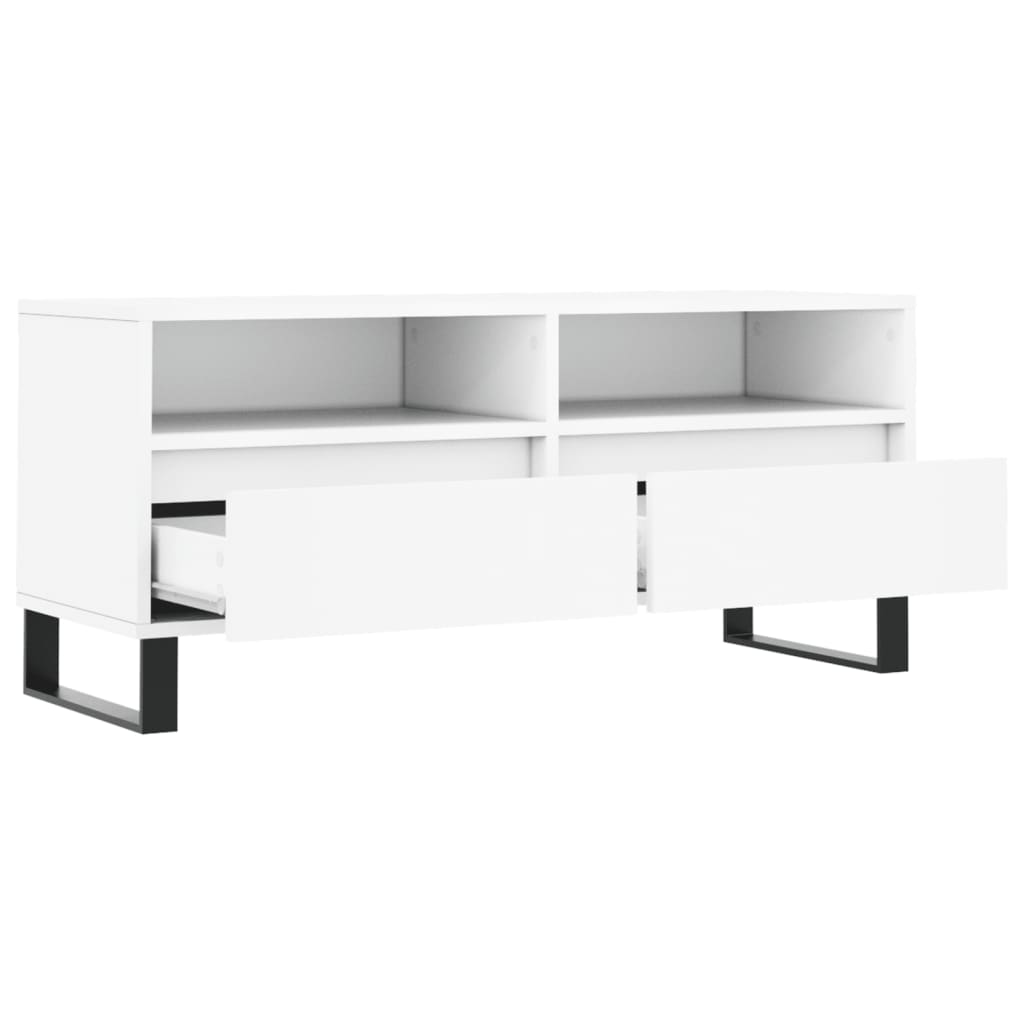 Tv Cabinet 100X34.5X44.5 Cm Engineered Wood