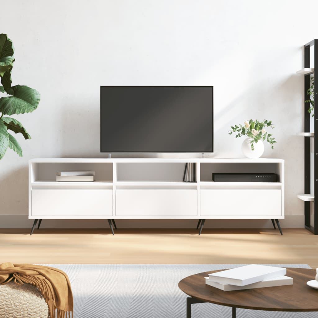 Tv Cabinet 150X30X44.5 Cm Engineered Wood