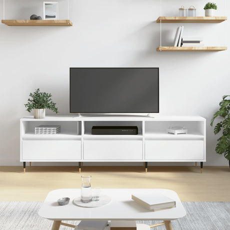 Tv Cabinet 150X30X44.5 Cm Engineered Wood