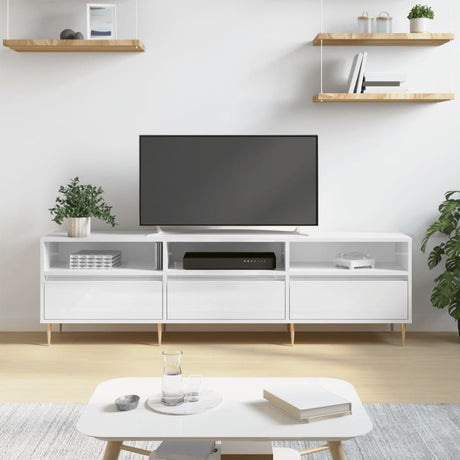 Tv Cabinet 150X30X44.5 Cm Engineered Wood
