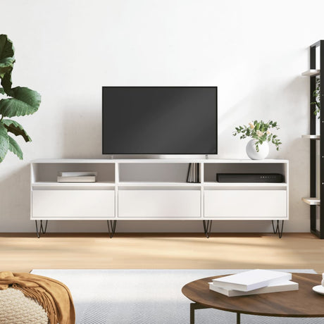 Tv Cabinet 150X30X44.5 Cm Engineered Wood