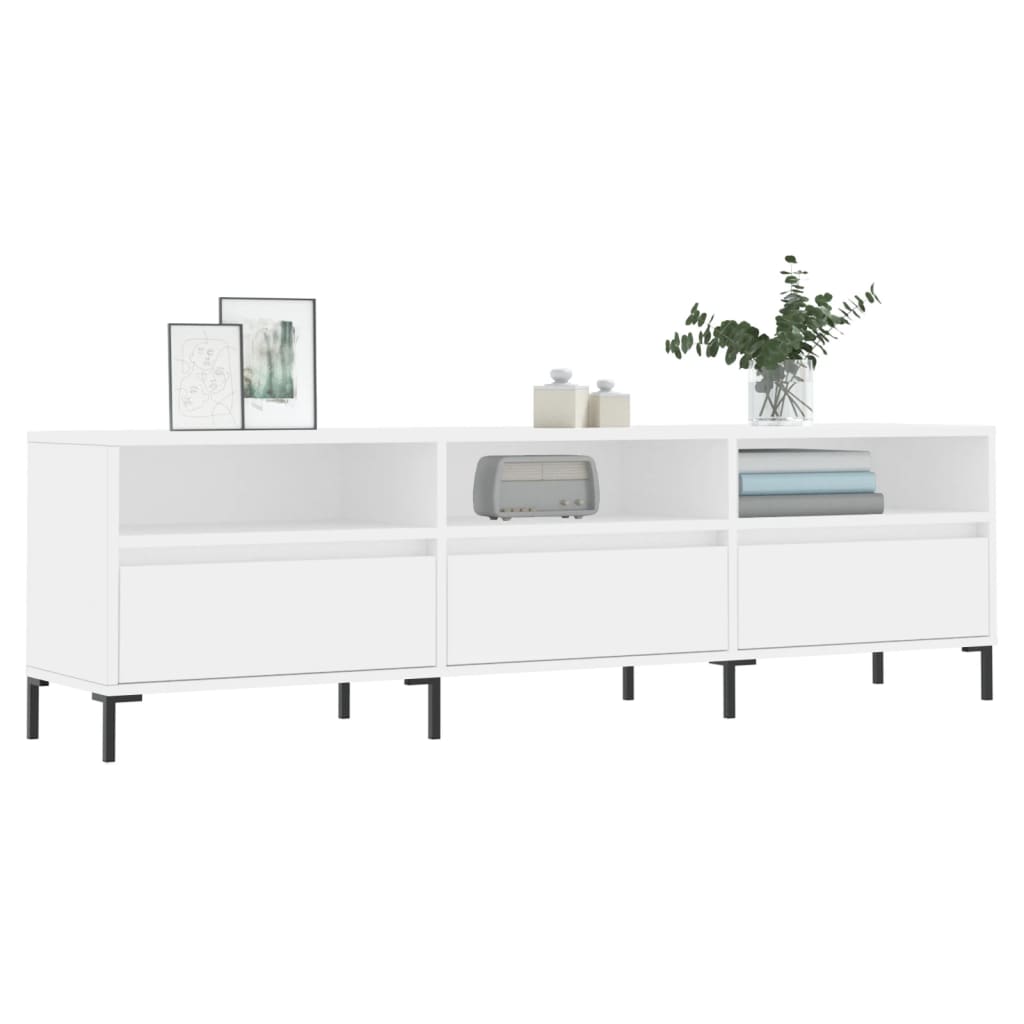 Tv Cabinet 150X30X44.5 Cm Engineered Wood