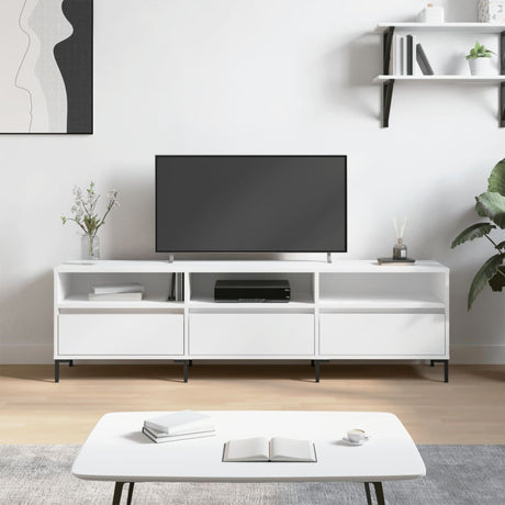Tv Cabinet 150X30X44.5 Cm Engineered Wood