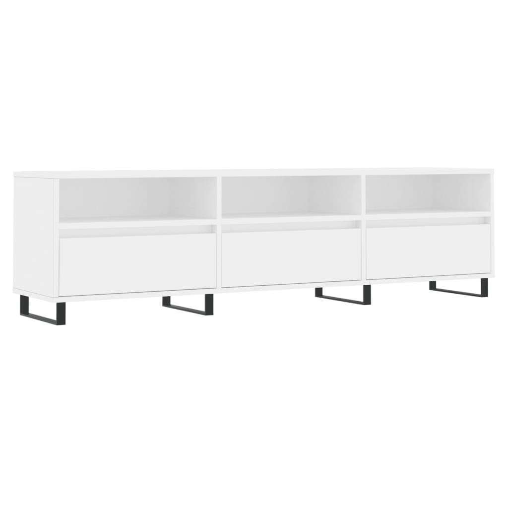 Tv Cabinet 150X30X44.5 Cm Engineered Wood