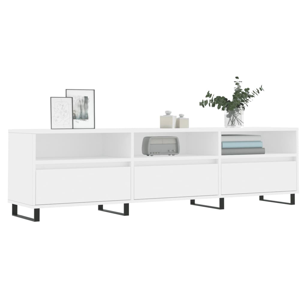 Tv Cabinet 150X30X44.5 Cm Engineered Wood