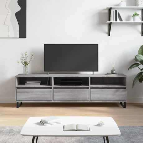 Tv Cabinet 150X30X44.5 Cm Engineered Wood