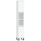 Bathroom Cabinet 30X30X190 Cm Engineered Wood