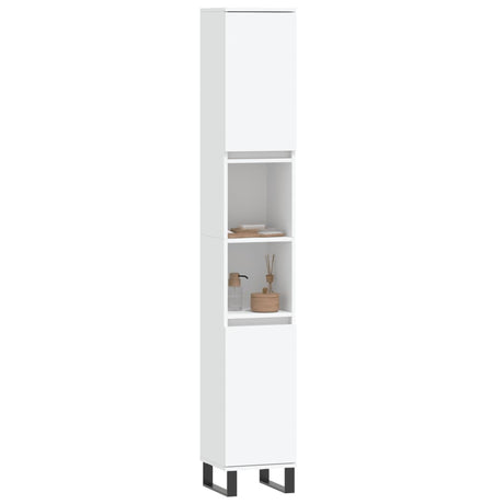 Bathroom Cabinet 30X30X190 Cm Engineered Wood