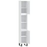 Bathroom Cabinet 30X30X190 Cm Engineered Wood