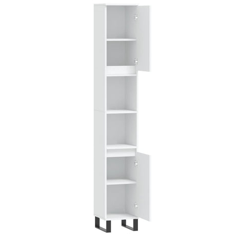 Bathroom Cabinet 30X30X190 Cm Engineered Wood