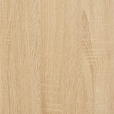 Bathroom Cabinet Sonoma Oak 30X30X100 Cm Engineered Wood
