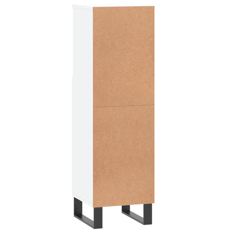Bathroom Cabinet 30X30X100 Cm Engineered Wood