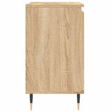 Bathroom Cabinet Sonoma Oak 58X33X60 Cm Engineered Wood