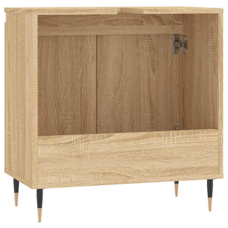 Bathroom Cabinet Sonoma Oak 58X33X60 Cm Engineered Wood