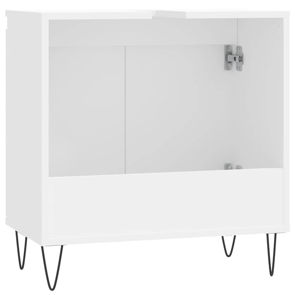 Bathroom Cabinet 58X33X60 Cm Engineered Wood