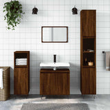Bathroom Cabinet 58X33X60 Cm Engineered Wood