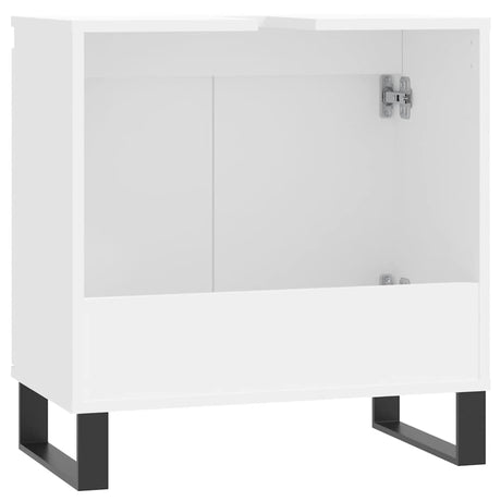 Bathroom Cabinet 58X33X60 Cm Engineered Wood
