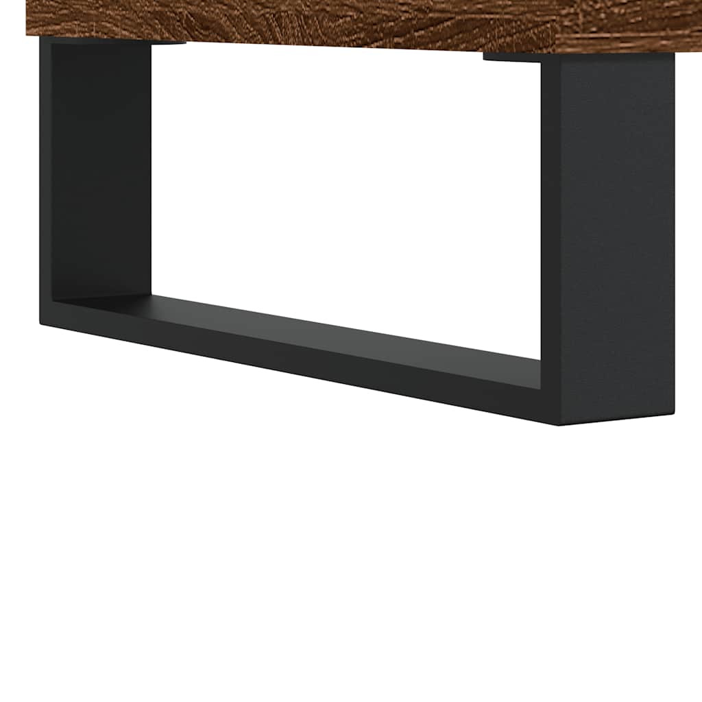 Bathroom Cabinet Brown Oak 58x33x60 cm Engineered Wood