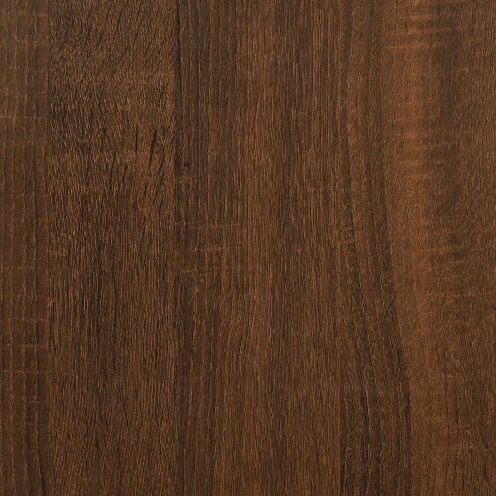 Bathroom Cabinet Brown Oak 58x33x60 cm Engineered Wood