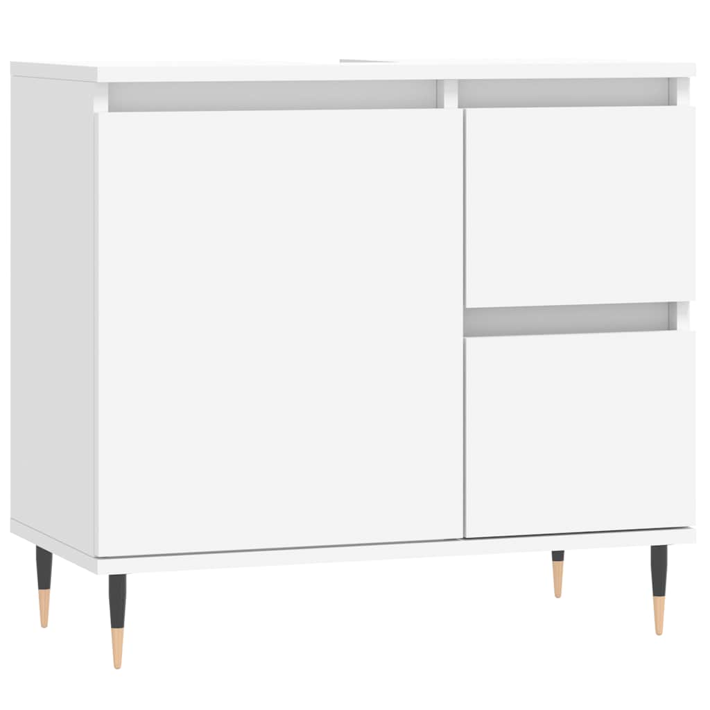 Bathroom Cabinet 65X33X60 Cm Engineered Wood