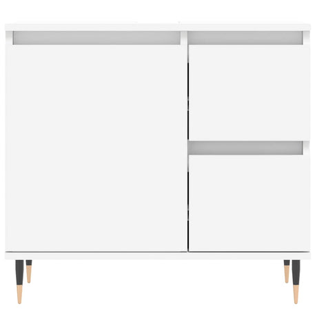 Bathroom Cabinet 65X33X60 Cm Engineered Wood