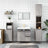 Bathroom Cabinet 65X33X60 Cm Engineered Wood