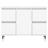 Bathroom Cabinet 80X33X60 Cm Engineered Wood