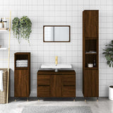 Bathroom Cabinet 80X33X60 Cm Engineered Wood