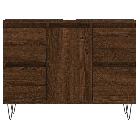 Bathroom Cabinet 80X33X60 Cm Engineered Wood