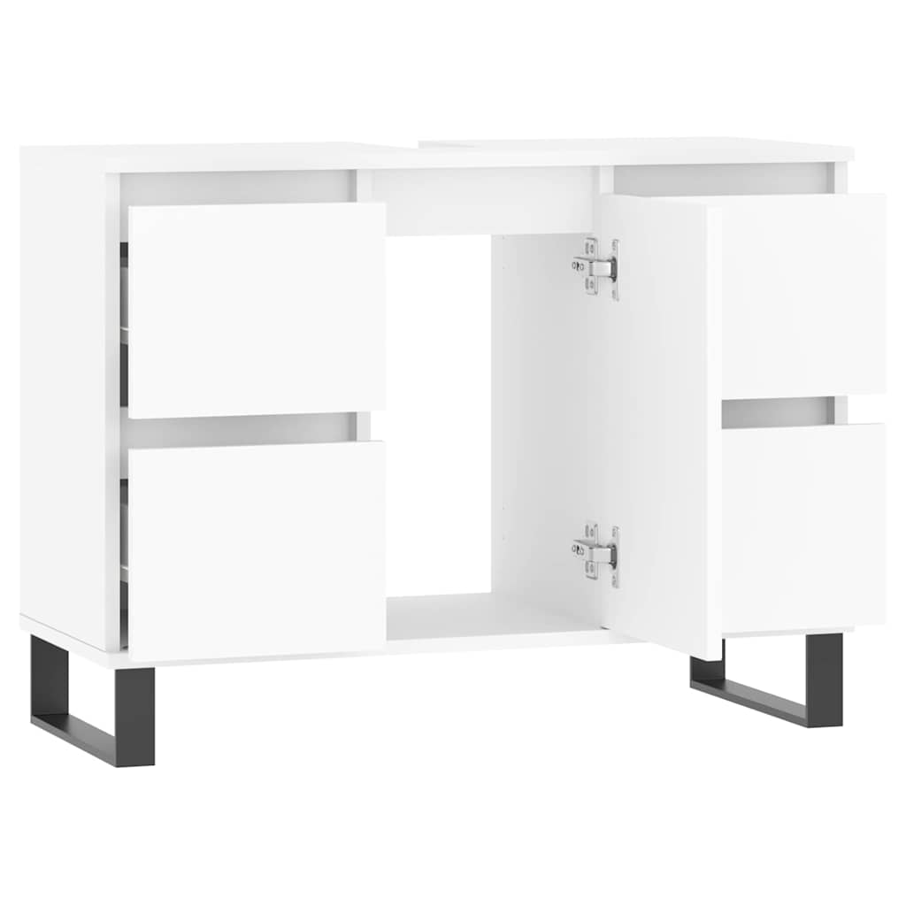 Bathroom Cabinet 80X33X60 Cm Engineered Wood