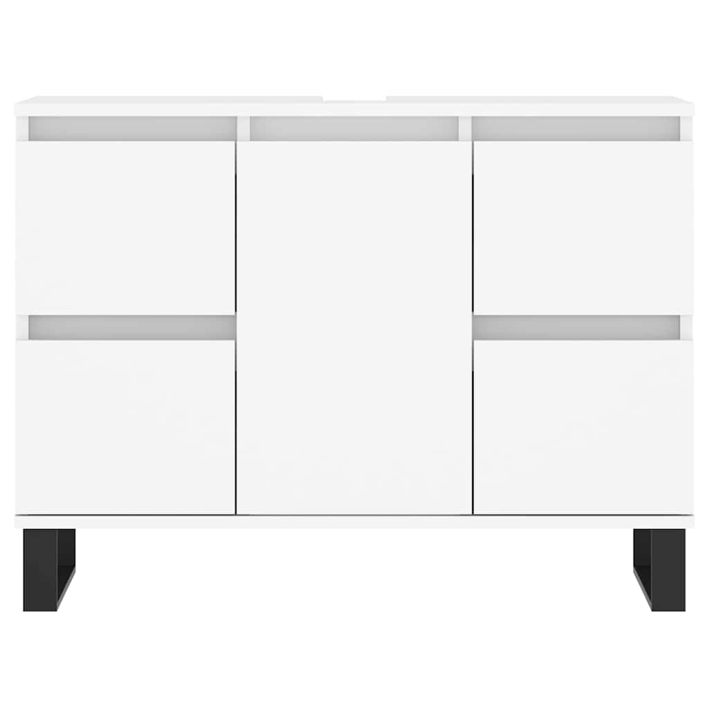 Bathroom Cabinet 80X33X60 Cm Engineered Wood
