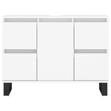 Bathroom Cabinet 80X33X60 Cm Engineered Wood
