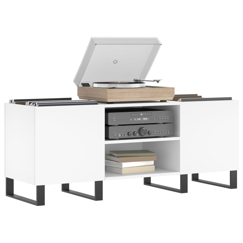 Record Cabinet 121X38X48 Cm Engineered Wood