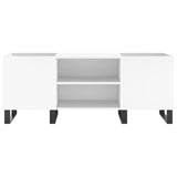 Record Cabinet 121X38X48 Cm Engineered Wood