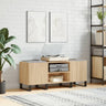 Record Cabinet 121X38X48 Cm Engineered Wood