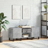 Record Cabinet 121X38X48 Cm Engineered Wood