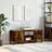 Record Cabinet 121X38X48 Cm Engineered Wood