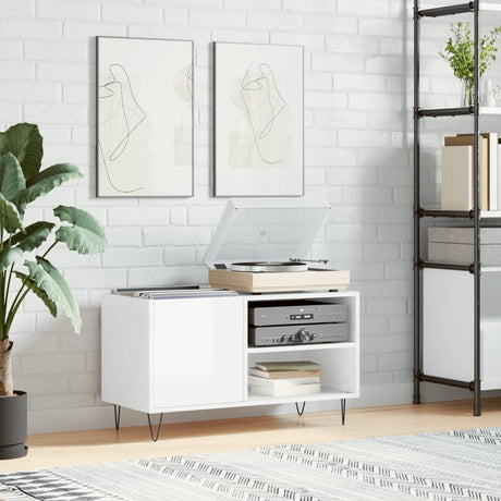 Record Cabinet 85X38X48 Cm Engineered Wood