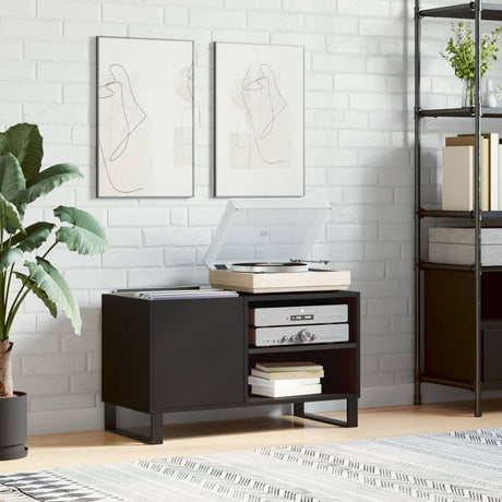 Record Cabinet 85X38X48 Cm Engineered Wood