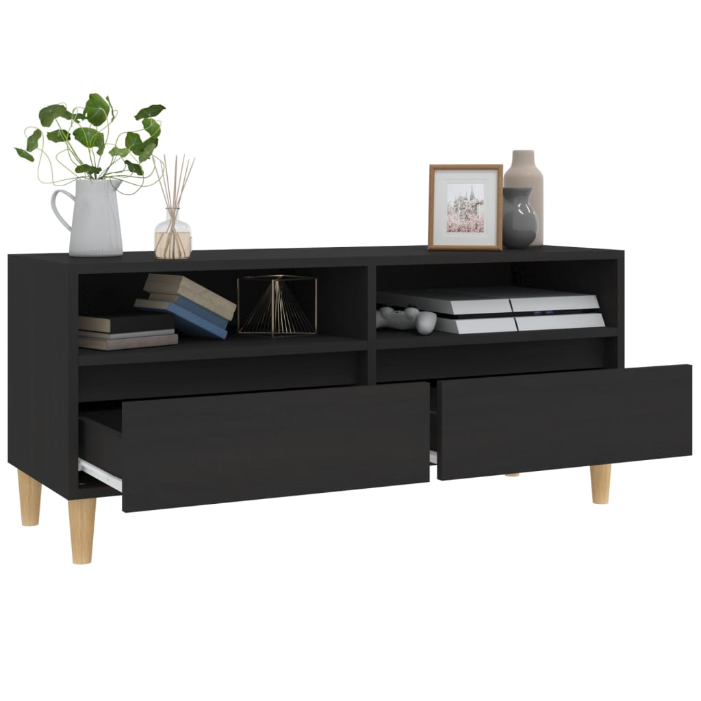 Tv Cabinet 100X34.5X44.5 Cm Engineered Wood